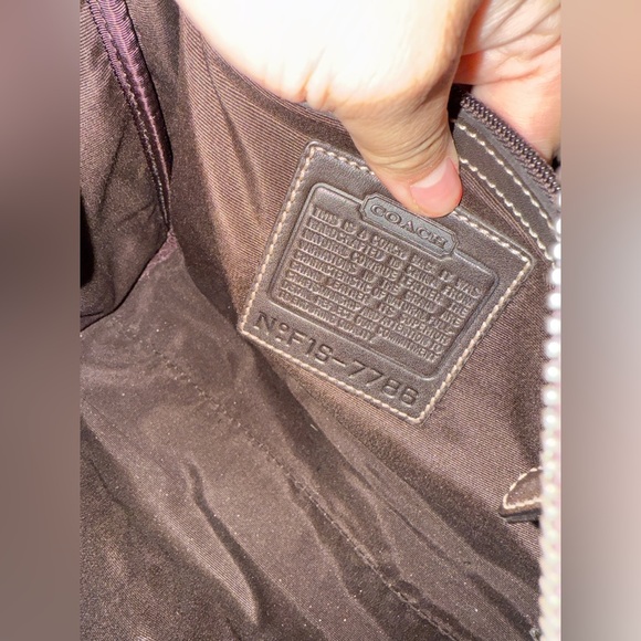 Coach Vintage Hamptons Doctor Bowler Bag Dark Brown 2001 - Picture 7 of 10